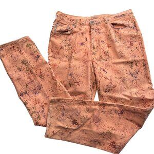 Hand-Dyed Paint-Splattered Gent Dandy Tales Of Hoffman 38x35.25 Mens Jeans